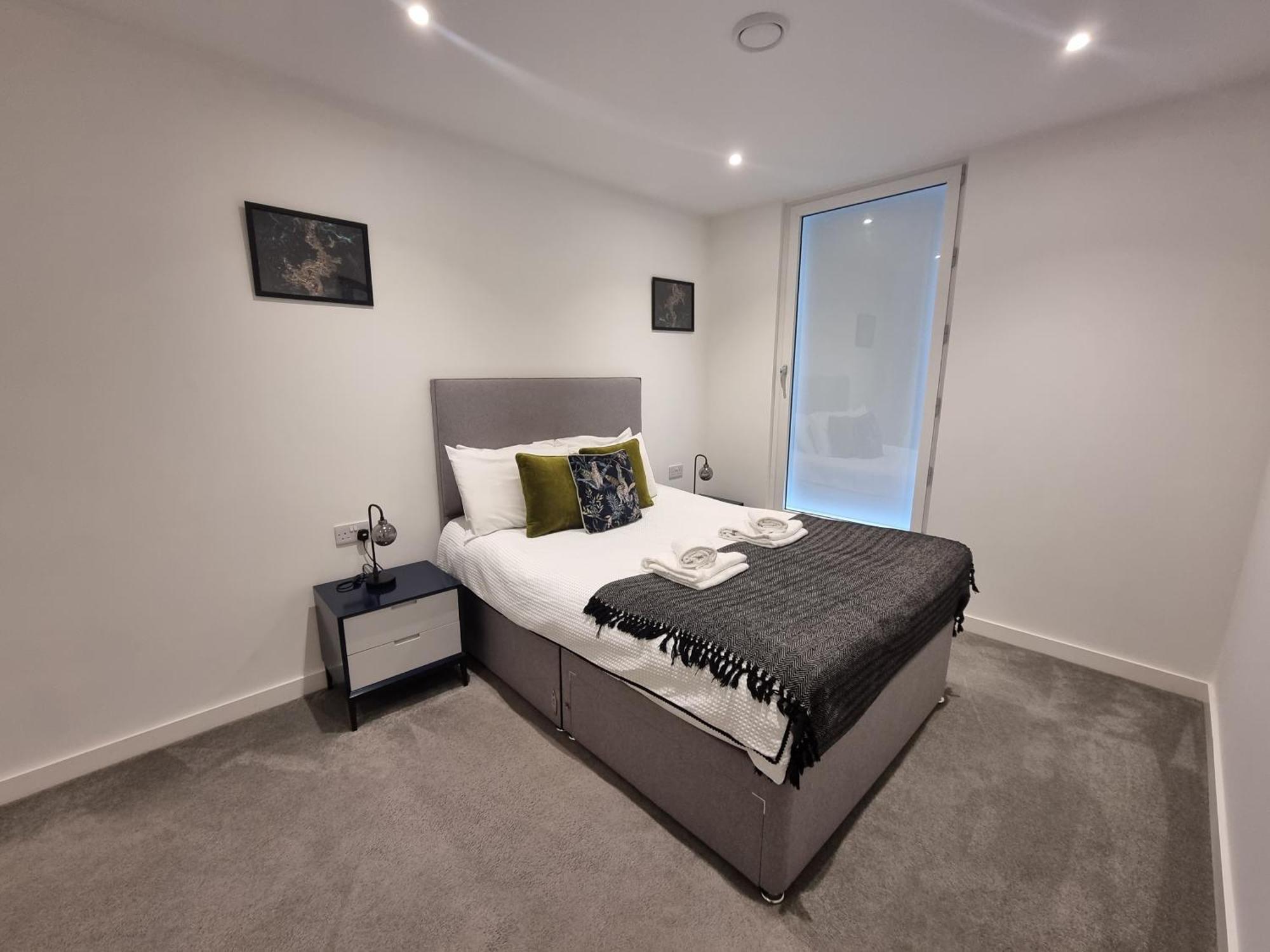 Trafford Suite Modern 1 Bed With Cinema Room Manchester Exteriör bild